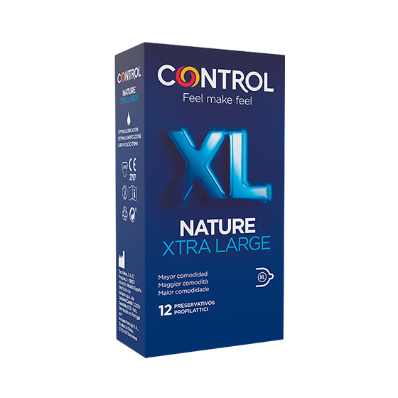 Control Preservativos Nature XL x12 - Farmácia Garcia