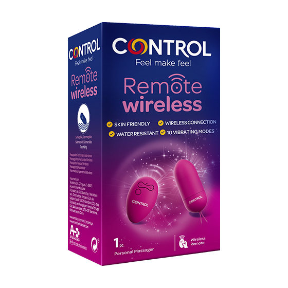 Control Toys Remote Wireless Massajador Pessoal - Farmácia Garcia
