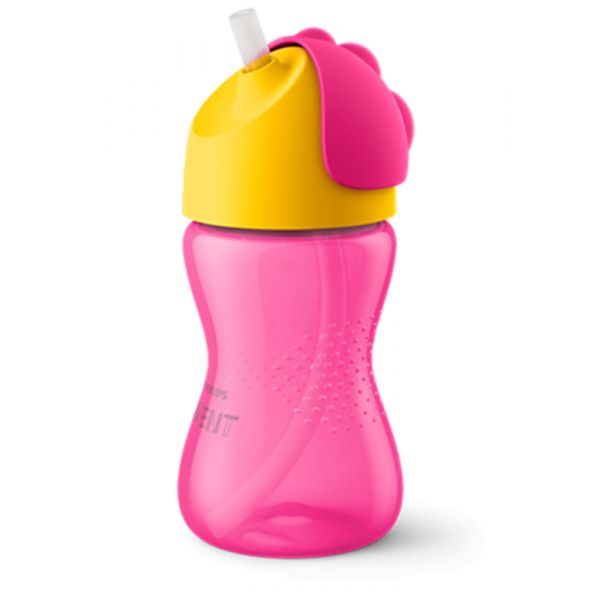 Philips Avent Copo Com Palha 12M+ 300ml Girl - Farmácia Garcia