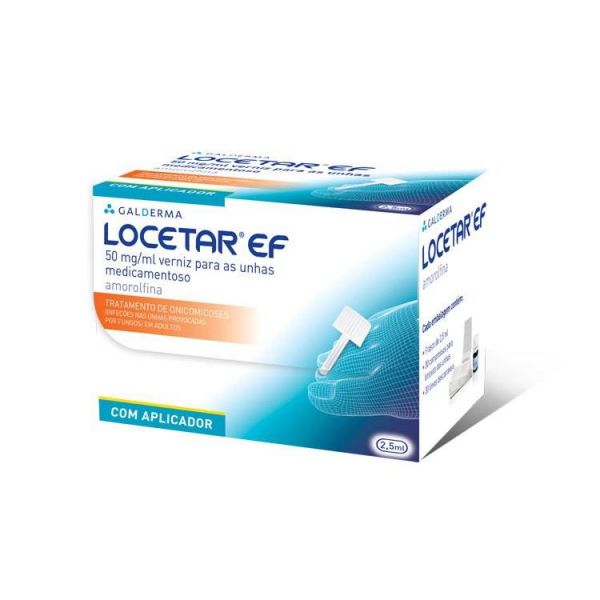 Locetar EF Verniz 50 mg/mL 2,5 mL - Farmácia Garcia