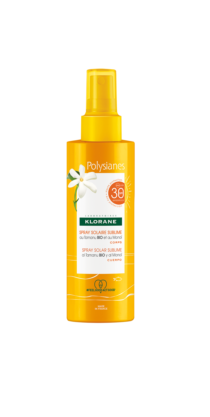 Klorane Solar Poly Spray Sublime Spf30 200 - Farmácia Garcia