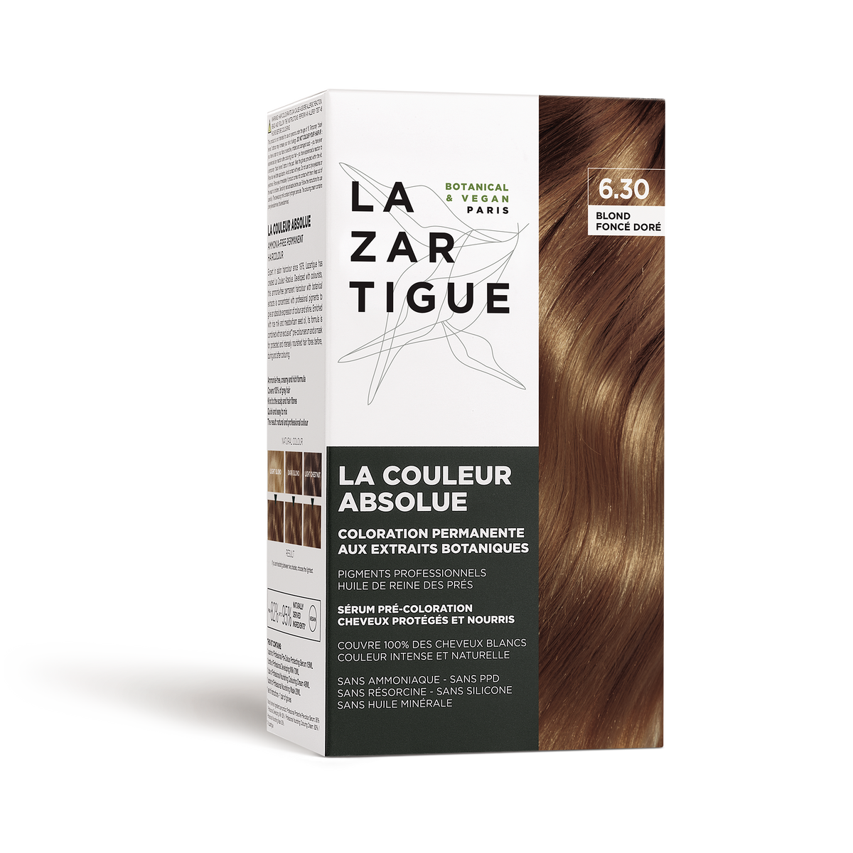 Lazartigue Color Permanente 6.30 Louro Escuro Dourado - Farmácia Garcia