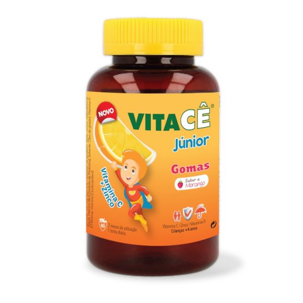 Vitacê Júnior Gomas 60 Gomas - Farmácia Garcia