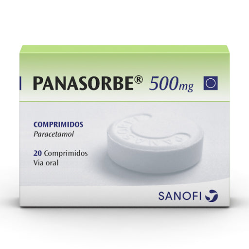 Panasorbe, 500 mg x 20 comp - Farmácia Garcia