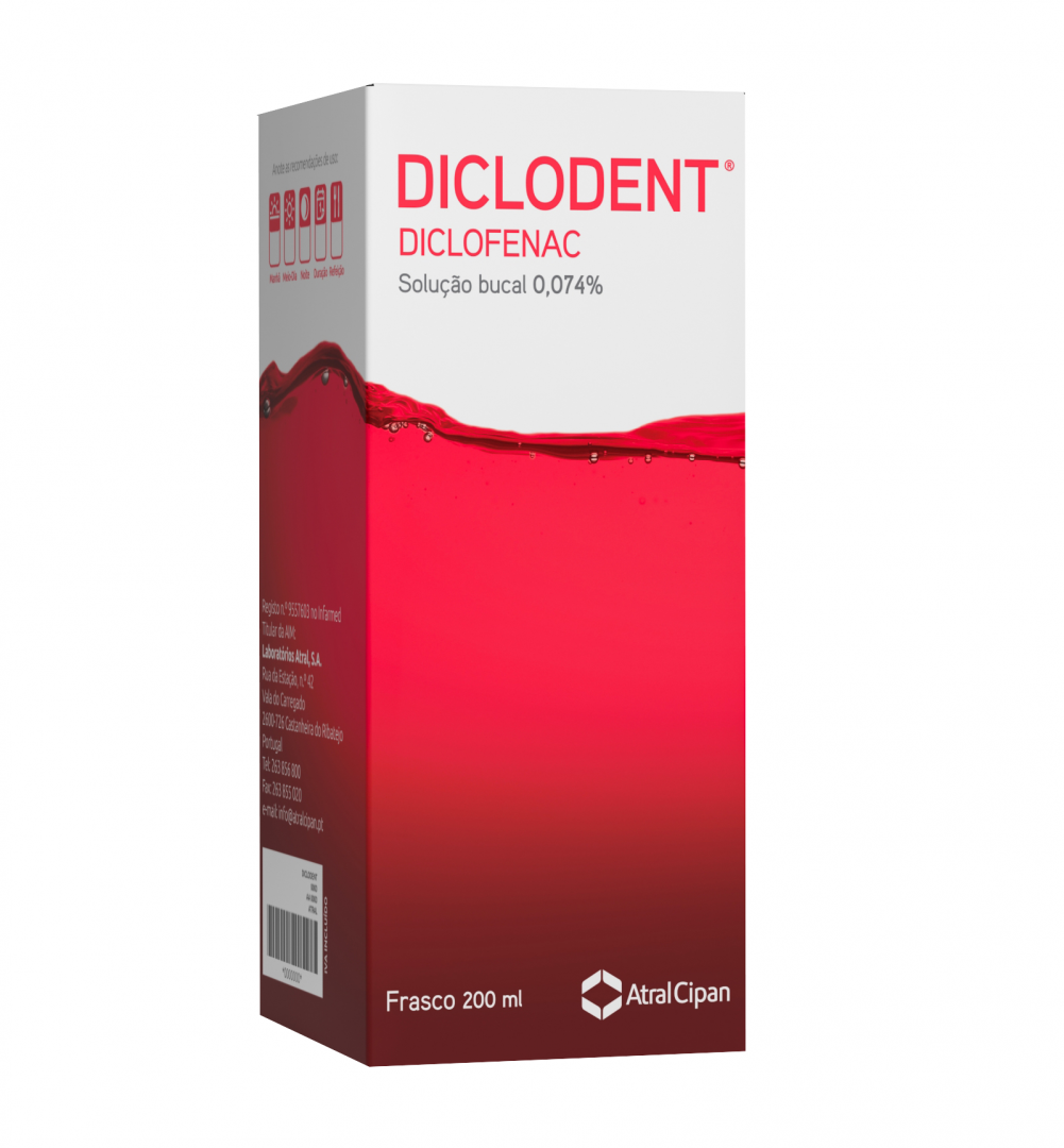 Diclodent Solução Bucal 200ml - Farmácia Garcia