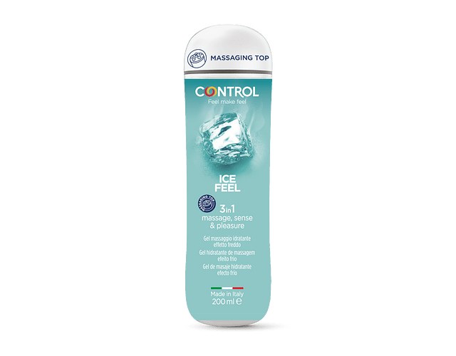 Control Ice Feel Gel Massagem 3 em 1 - Farmácia Garcia