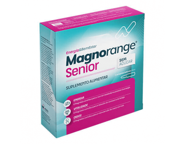 Magnorange Senior Ampolas Bebíveis - Farmácia Garcia