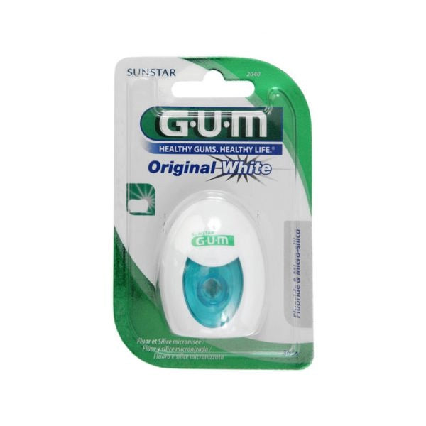 GUM Original White Fio Dentário 2040 30m - Farmácia Garcia
