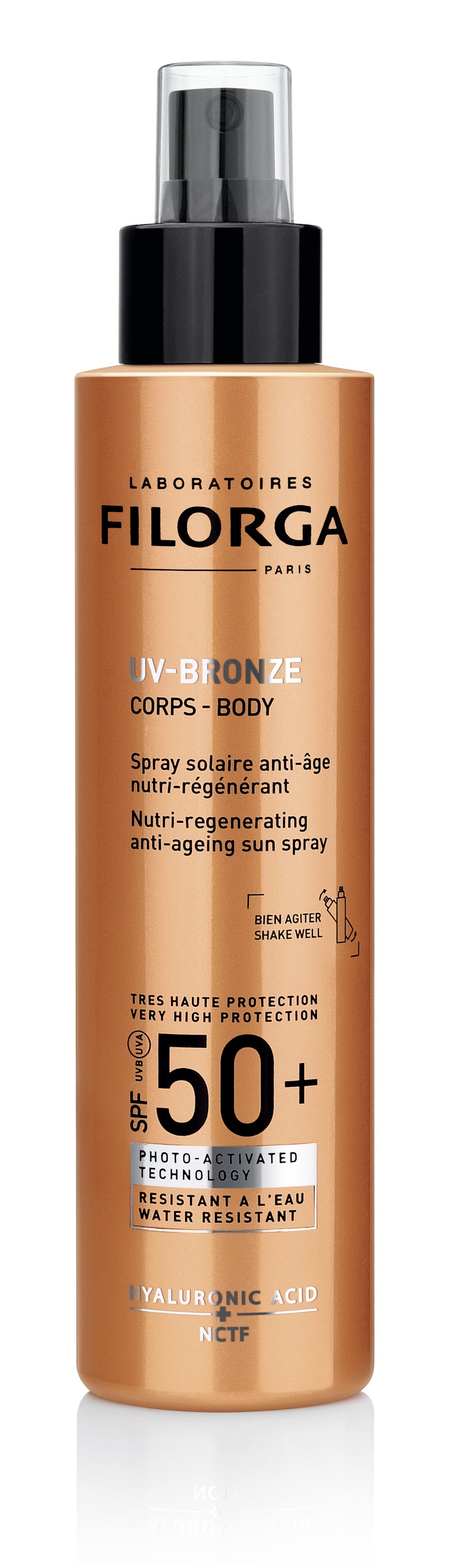 Uv-Bronze Spray Corpo Spf50+ 150ml - Farmácia Garcia