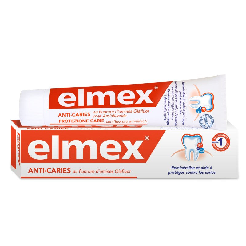 Elmex Pasta Dentes Anti cáries Profissional 75ml - Farmácia Garcia