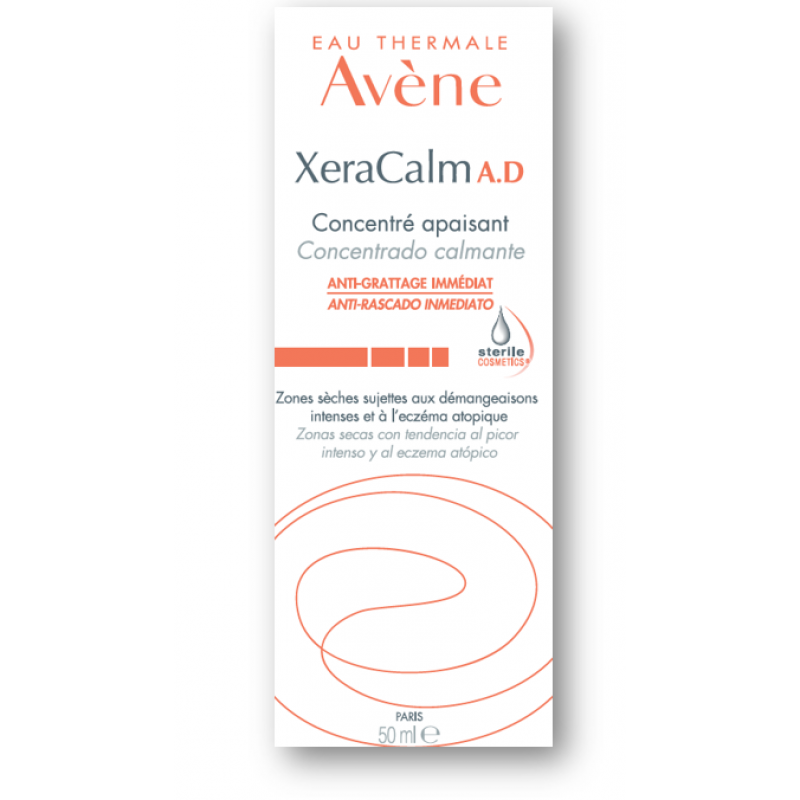 Avene Xeracalm Ad Concentrado Suavizante 50ml - Farmácia Garcia