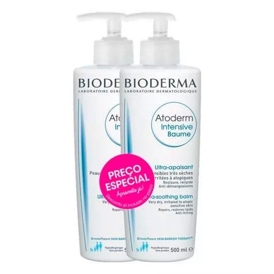 Atoderm Intensive Baume 500ml Duo Preço Especial - Farmácia Garcia