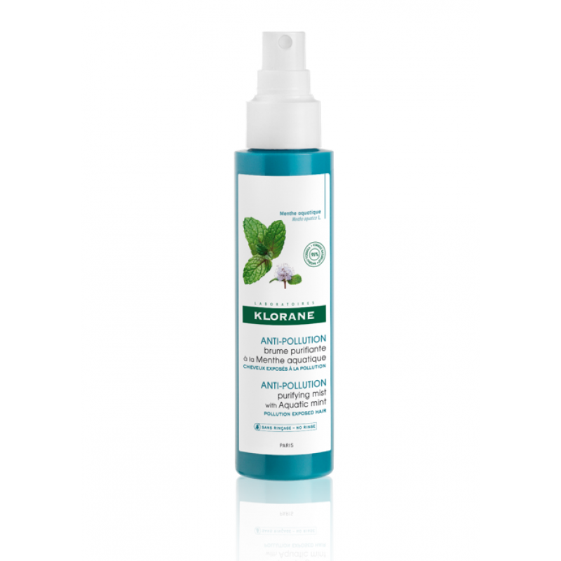 Klorane Capilar Spray Purificador Menta Aquática 100ml - Farmácia Garcia