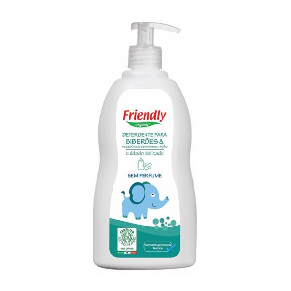 Friendly Organic Detergente Biberões e Acessórios 500ml - Farmácia Garcia