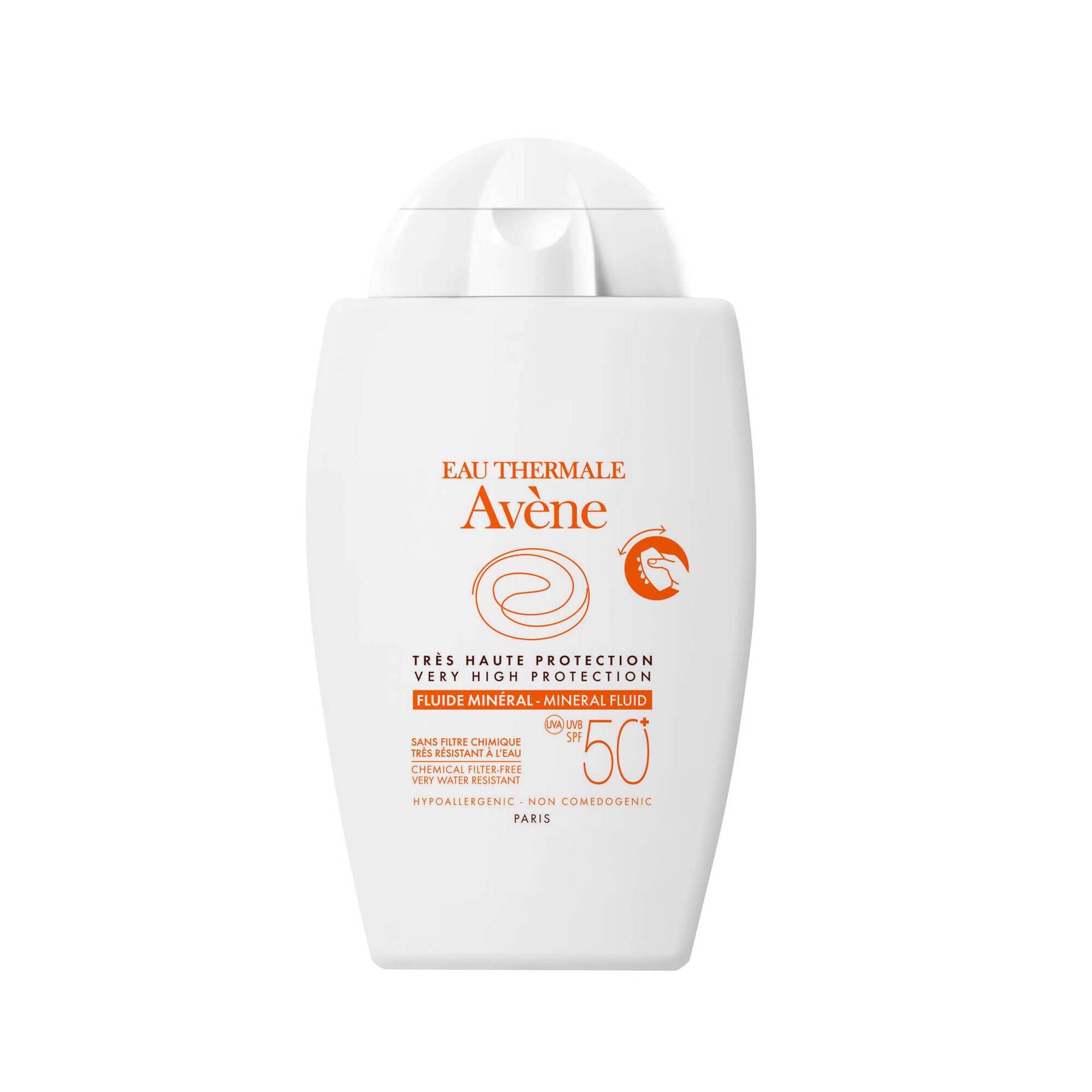 Avène Solar Fluido Mineral SPF 50+ 40ml - Farmácia Garcia