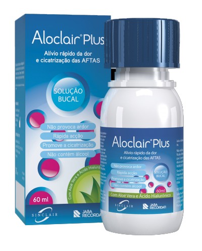 Aloclair Plus Sol Or 60ml - Farmácia Garcia