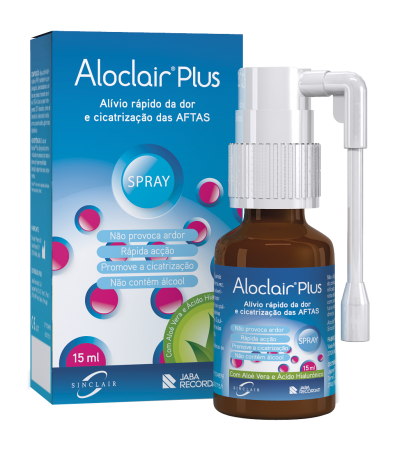 Aloclair Plus Spray Or 15 Ml - Farmácia Garcia