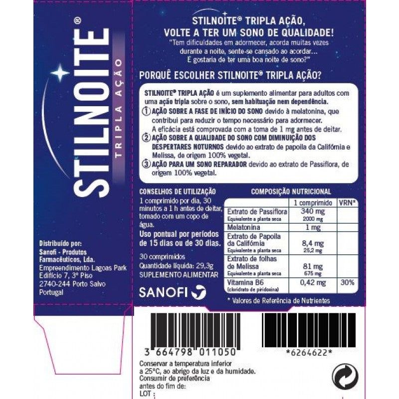 Stilnoite® 30 Comprimidos - Farmácia Garcia
