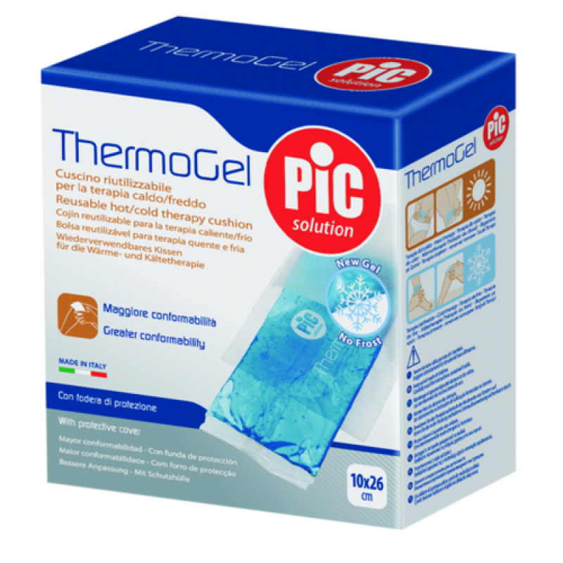 Pic Solution Thermogel Almofada Gel Frio/Quente 1 bolsa (10 x 26 cm) - Farmácia Garcia