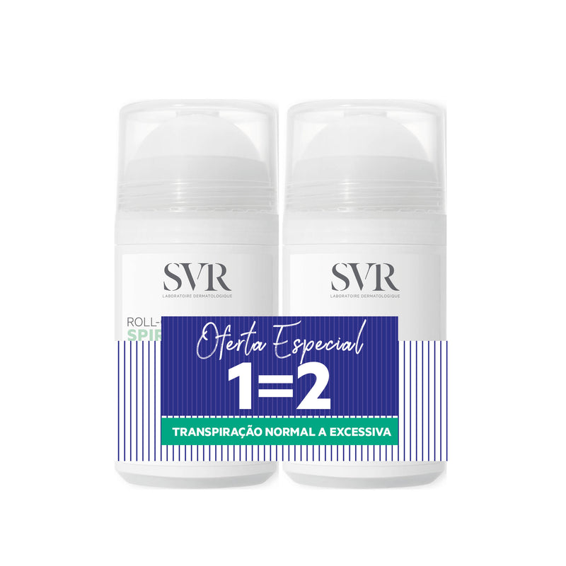 Spirial Duo Roll-on desodorizante 2x 50 ml com Oferta de 2ª Embalagem - Farmácia Garcia