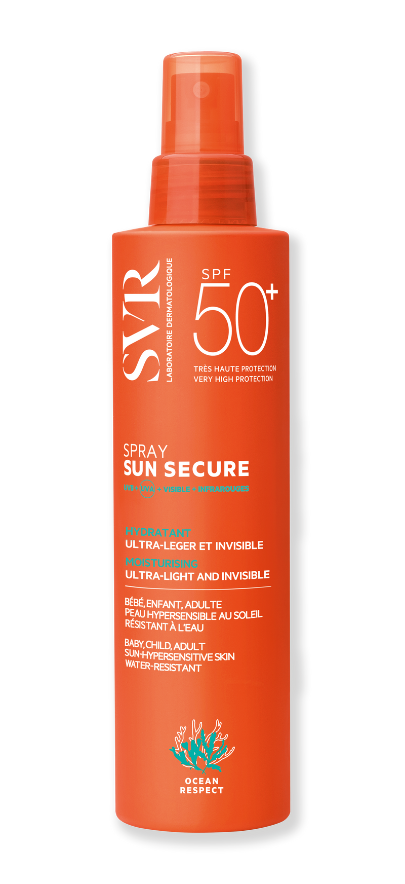 SVR Sun Secure Spray SPF50+ 200ml - Farmácia Garcia