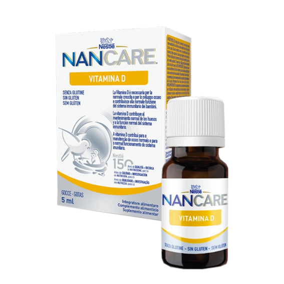 NanCare Vitamina D Gotas 5ml - Farmácia Garcia