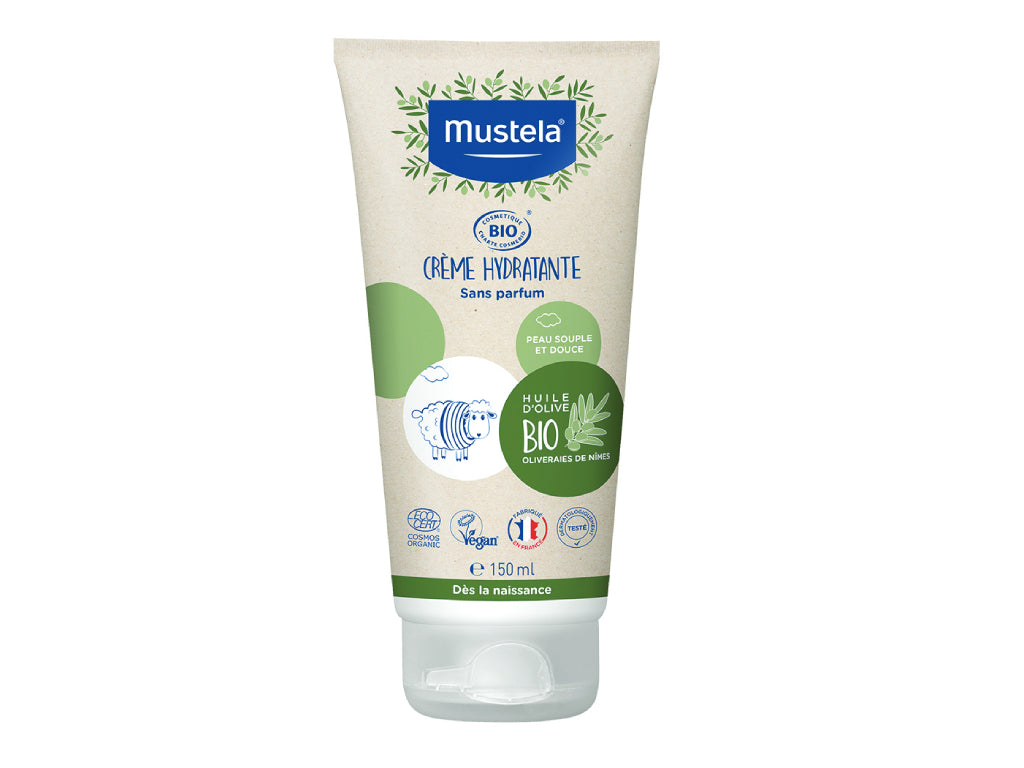 Mustela Bio Creme Hidratante Sem Perfume 150Ml - Farmácia Garcia