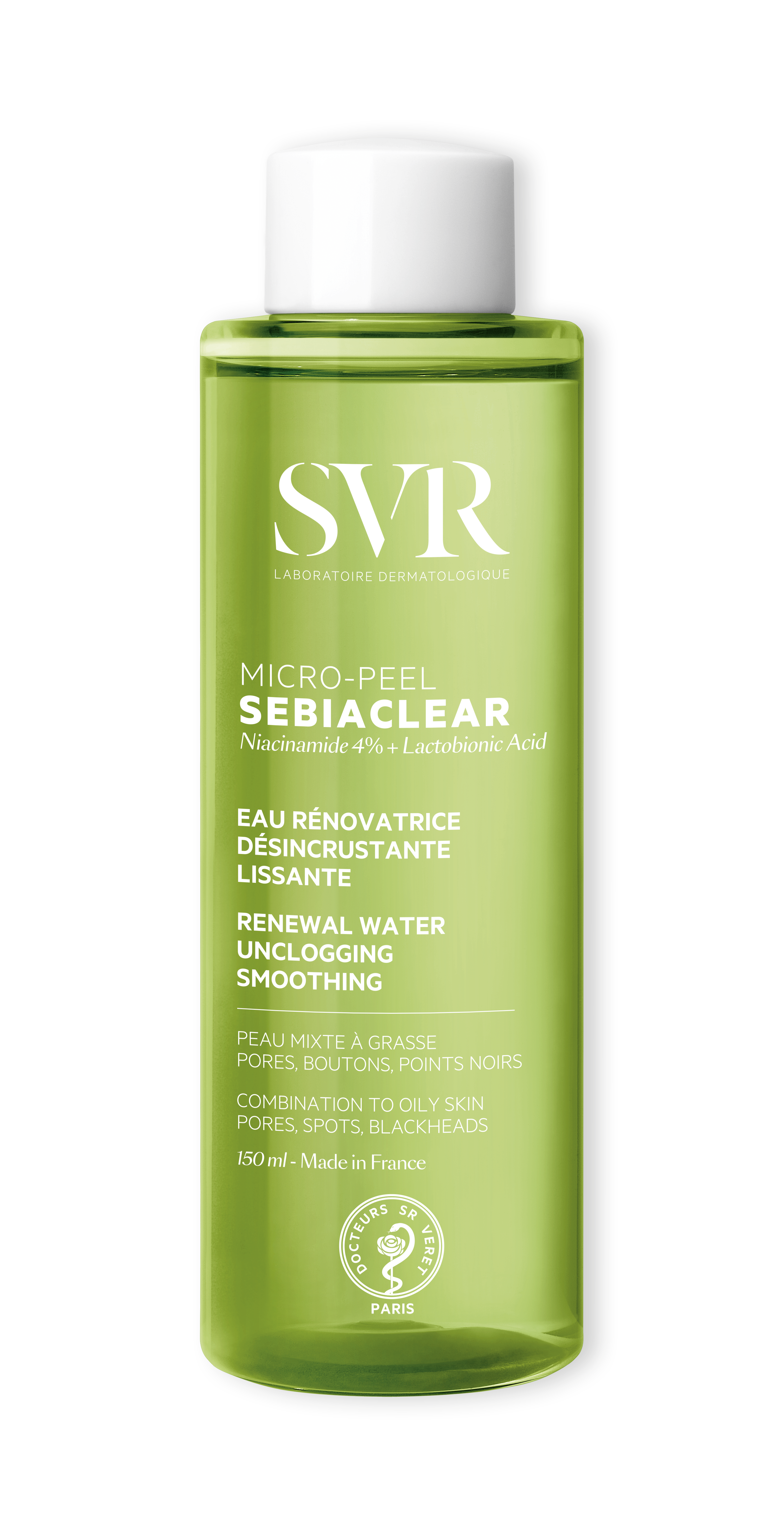 SVR Sebiaclear Micro-Peel 150Ml - Farmácia Garcia