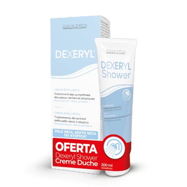 Dexeryl Creme Emoliente 250g + Creme De Duche 200ml - Farmácia Garcia