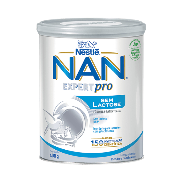 NAN Sem Lactose 400g - Farmácia Garcia