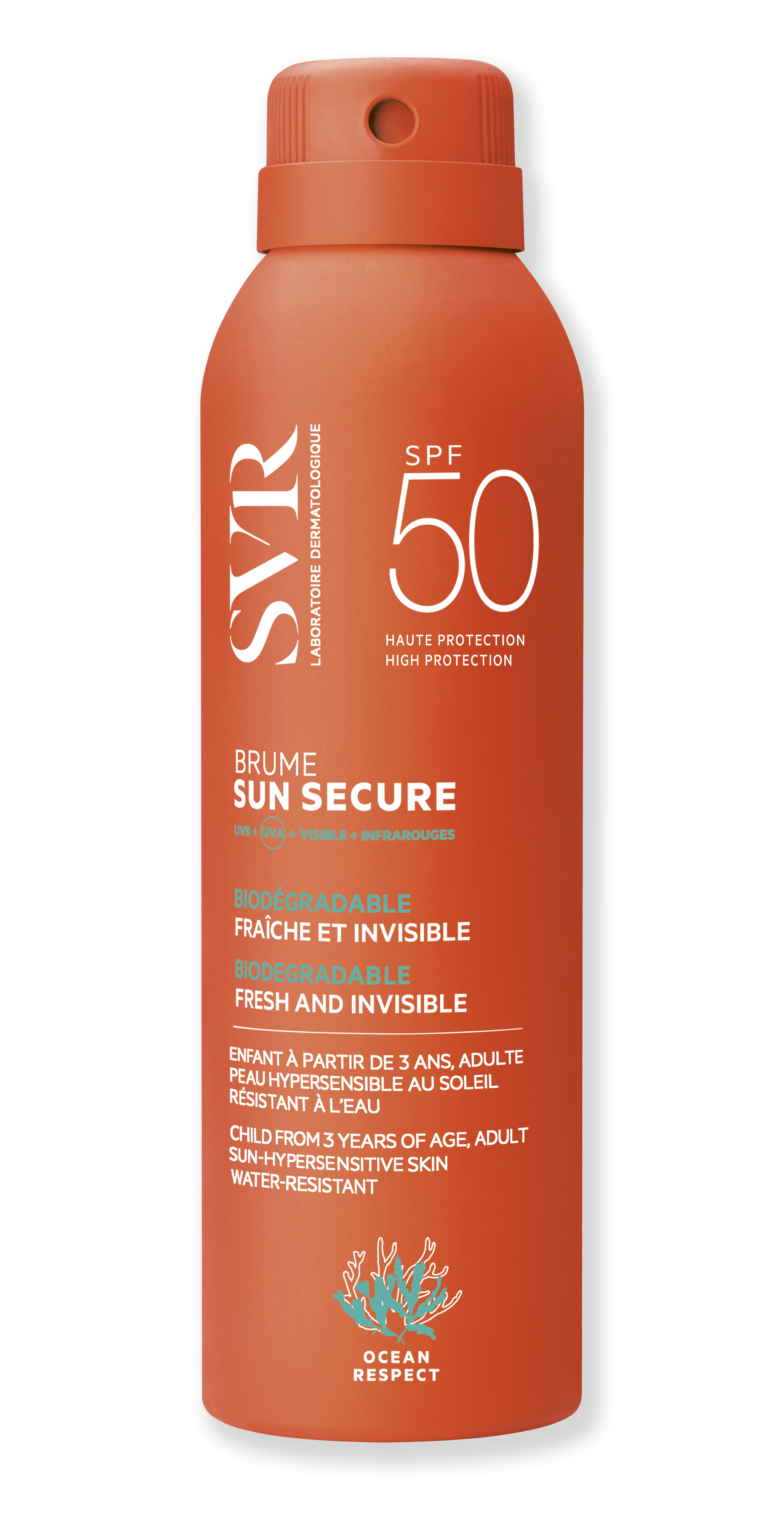 SVR Sun Secure Bruma SPF50 200ml - Farmácia Garcia