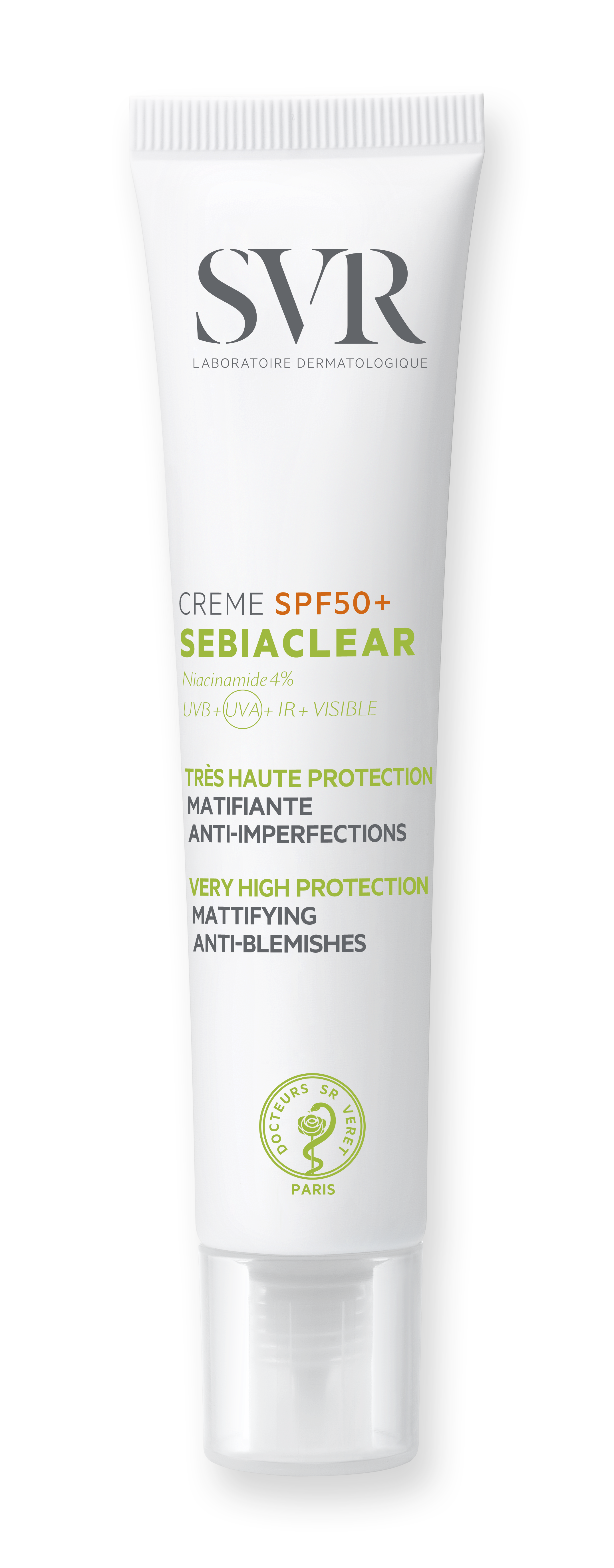 SVR Sebiaclear Creme Protect SPF50+ 40ml - Farmácia Garcia