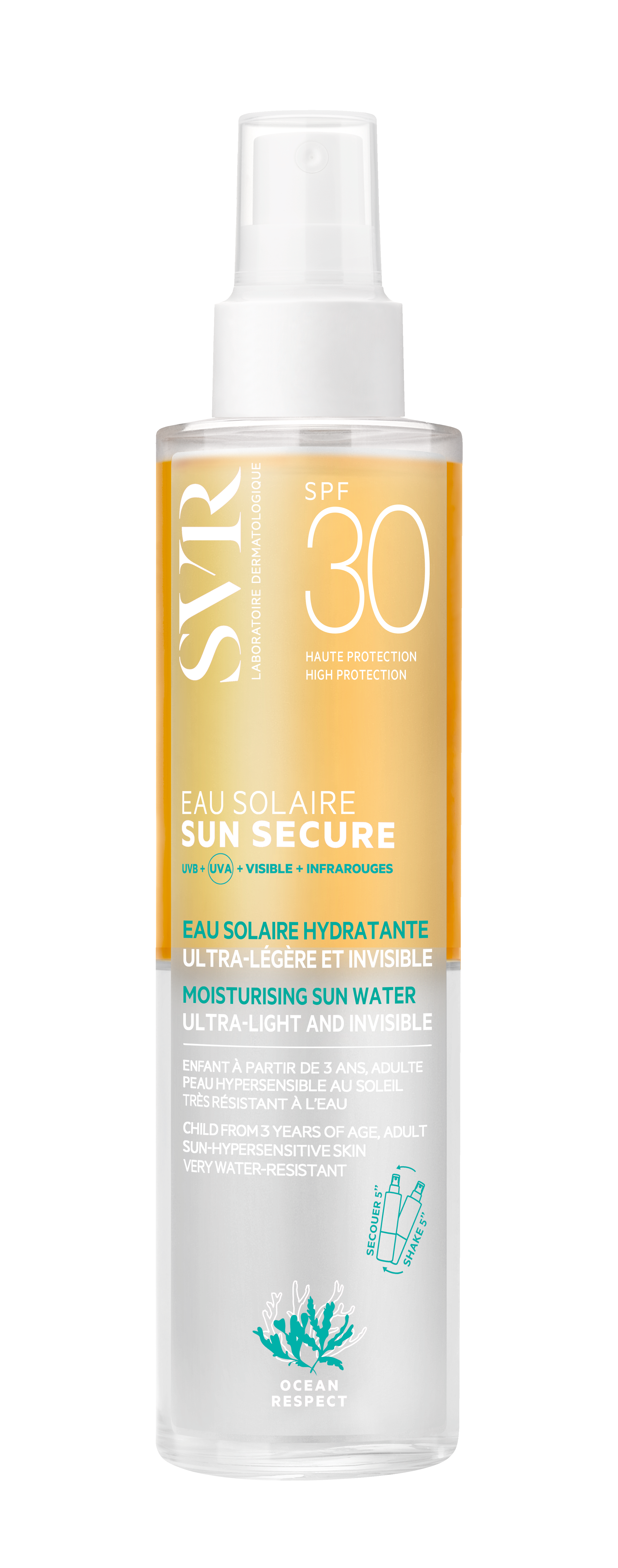 Svr Sun Secure Eau Solaire Spf 30+ 200ml - Farmácia Garcia