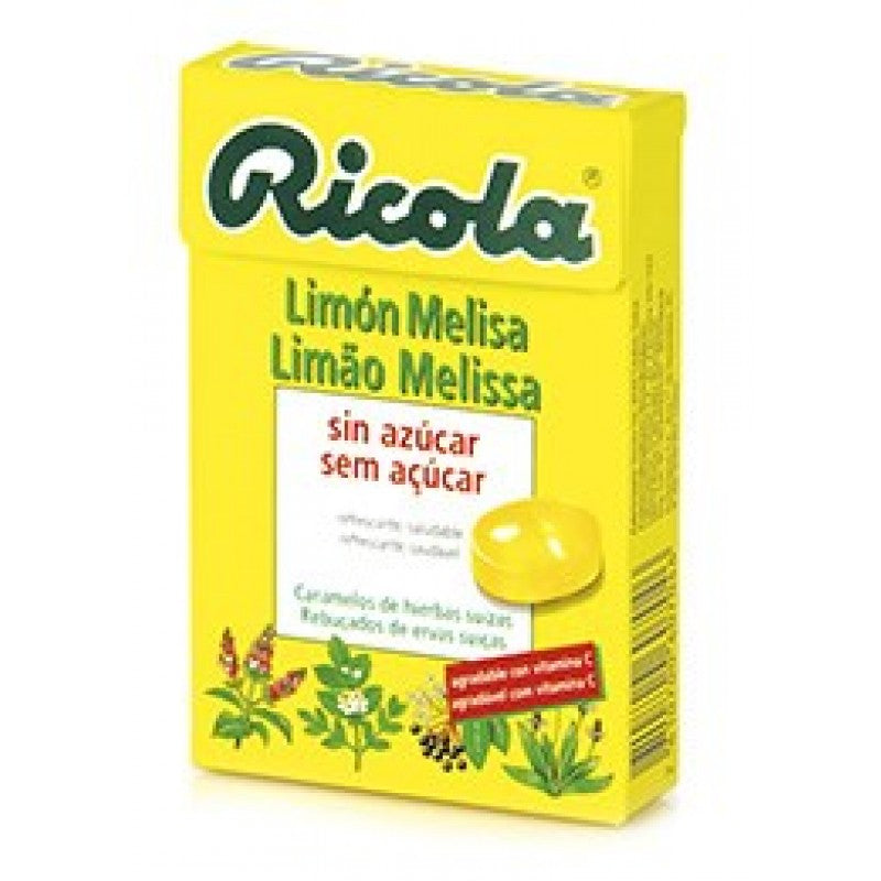 Ricola Rebuçados Limão Melissa Sem Açúcar - Farmácia Garcia