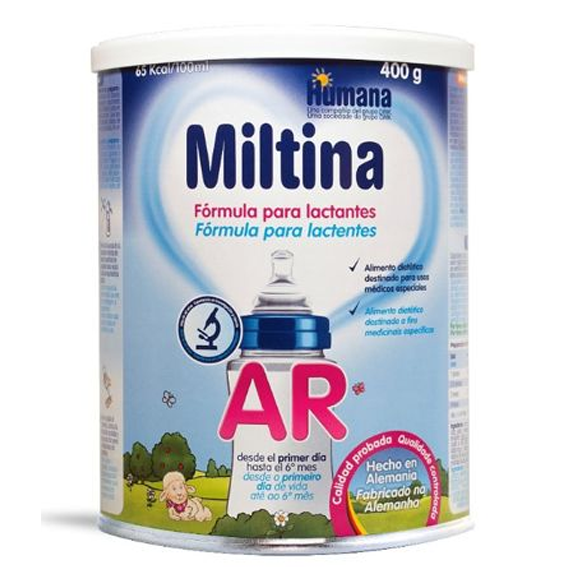 Miltina Ar Leite Lactente 400g - Farmácia Garcia