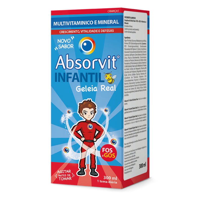 Absorvit Infantil Xarope 300ml - Farmácia Garcia