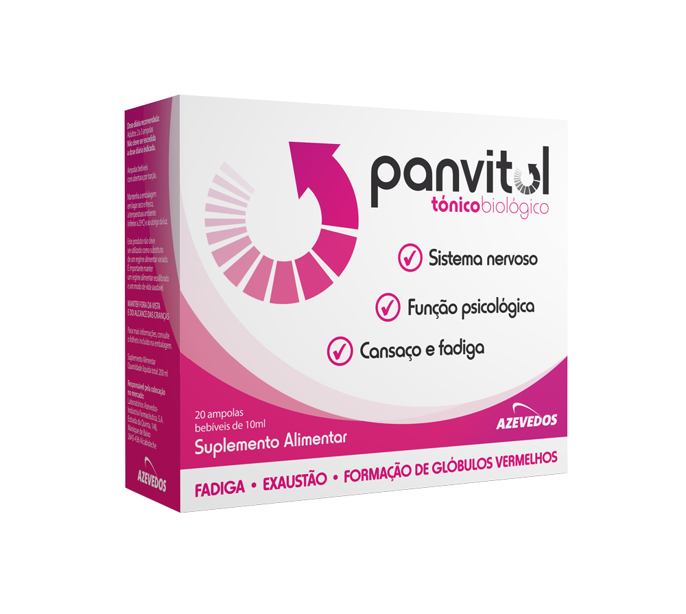 Panvitol Ampolas 10ml x20 - Farmácia Garcia