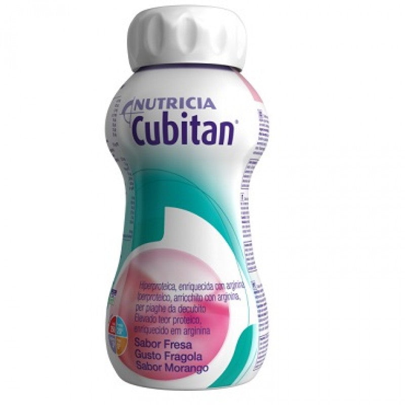 Cubitan Morango 200ml 4 Frascos - Farmácia Garcia