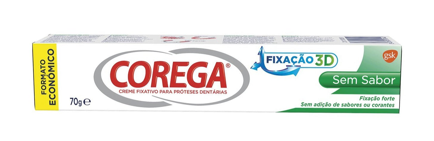 Creme Fixador Proteses Sem Sabor 70g - Farmácia Garcia