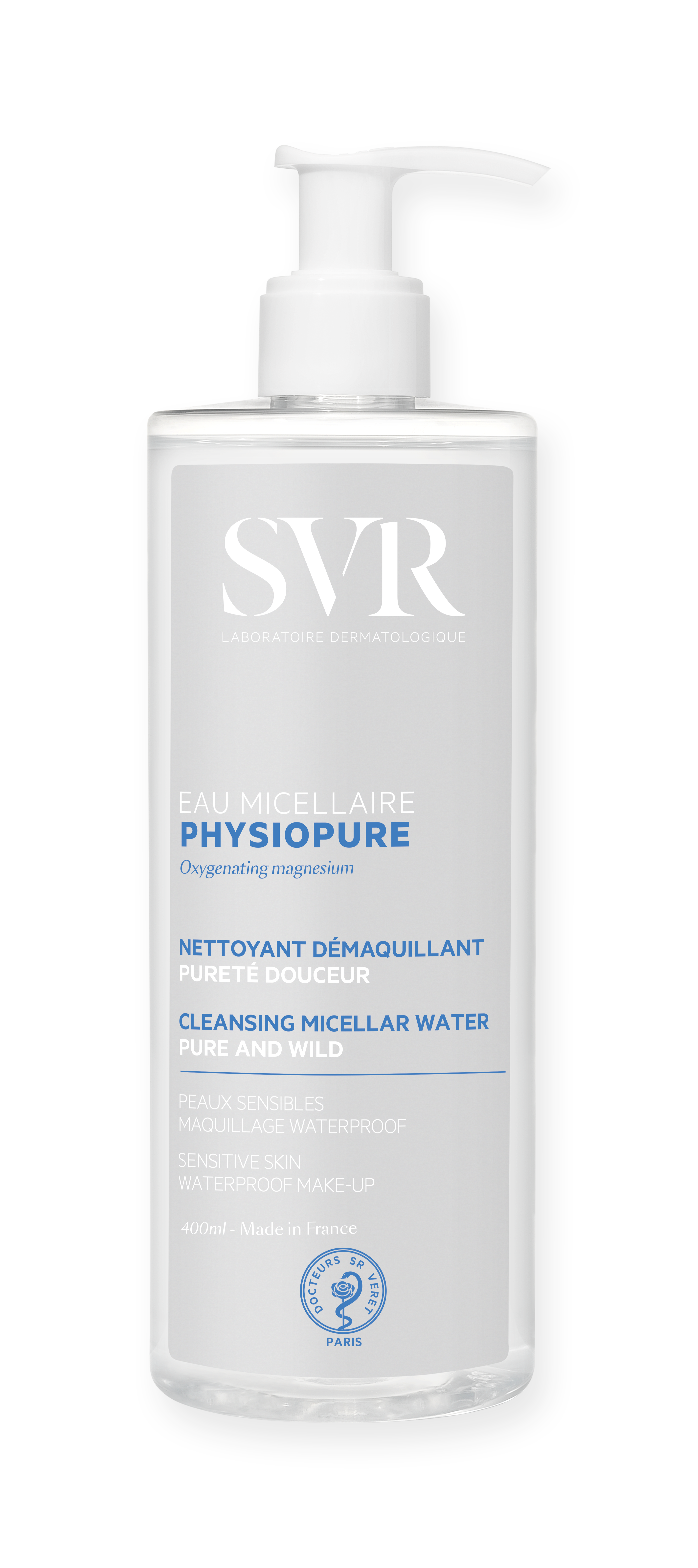 SVR Physiopure Agua Micelar Desmaquilhante 400ml - Farmácia Garcia