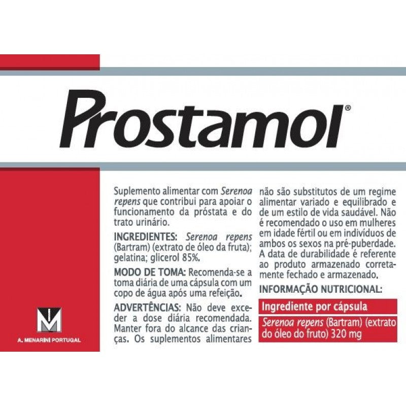 Prostamol 30 Cápsulas - Farmácia Garcia
