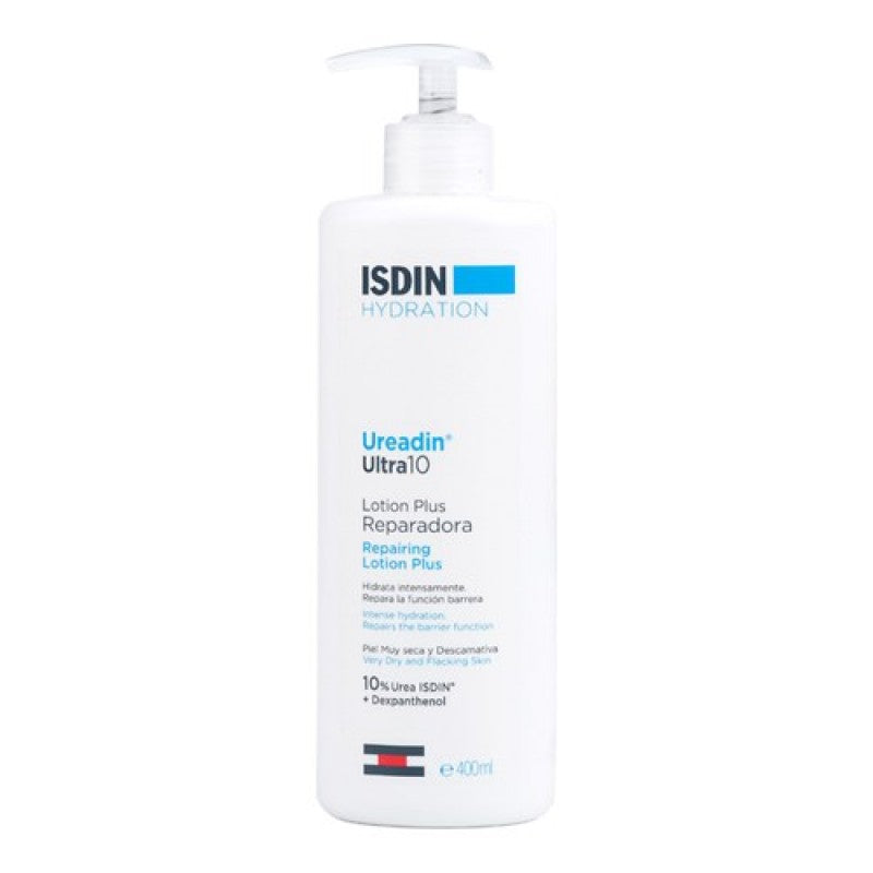 Isdin Hydration Ureadin Ultra 10 Loção Plus Reparadora 400ml - Farmácia Garcia