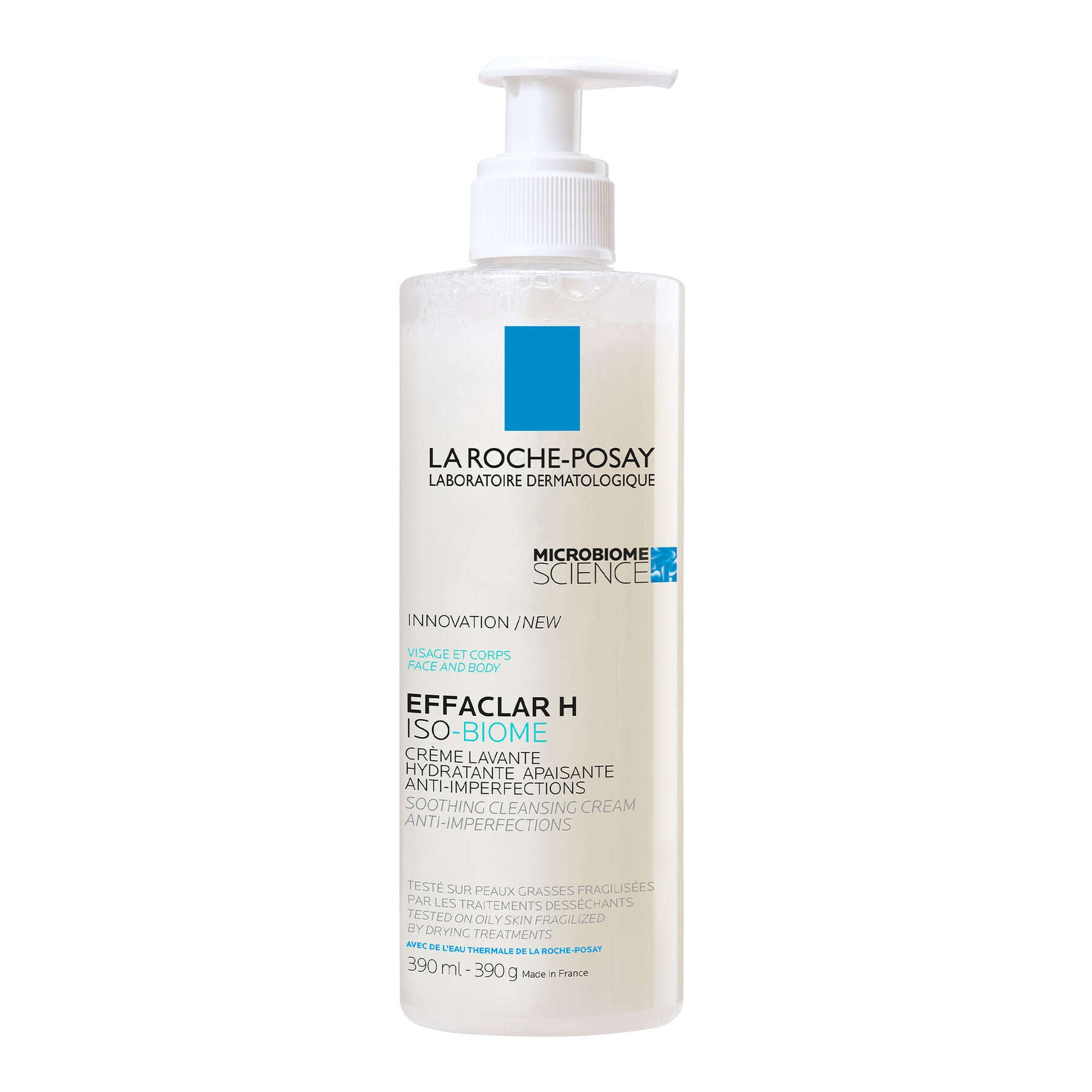 Effaclar H Iso-Biome Creme Lavante 390ml - Farmácia Garcia