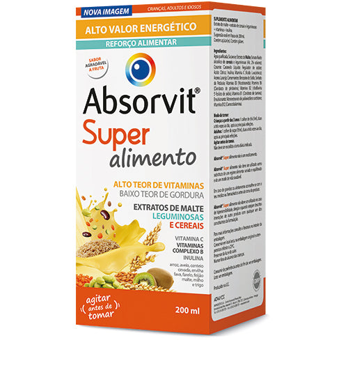 Absorvit@ Super Alimento Xarope 200ml - Farmácia Garcia