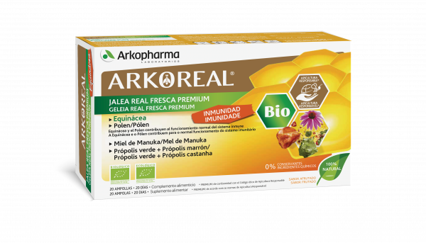 Arkoreal Geleia Real Imunidade Bio 20 Ampolas - Farmácia Garcia