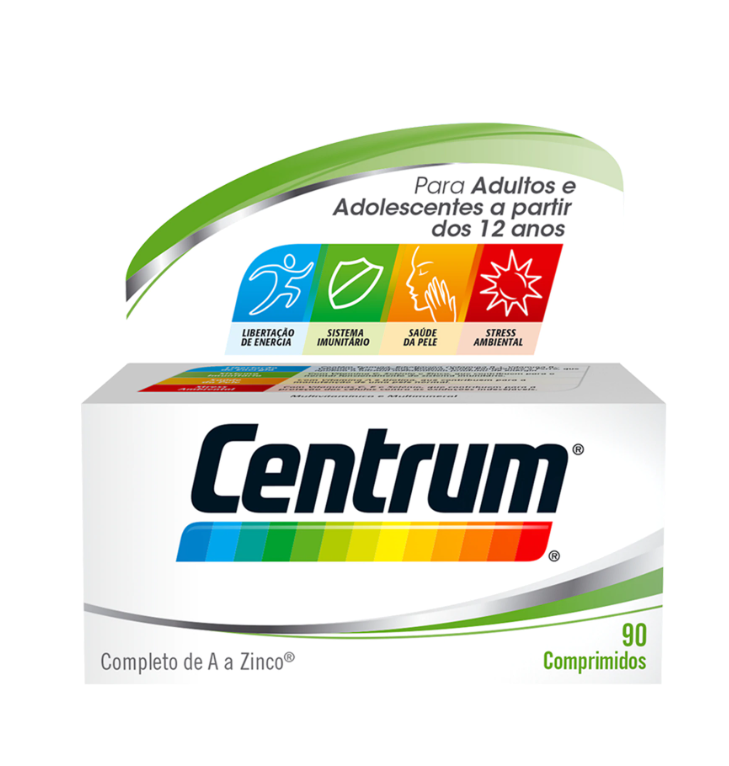 Centrum Comprimidos x90 - Farmácia Garcia