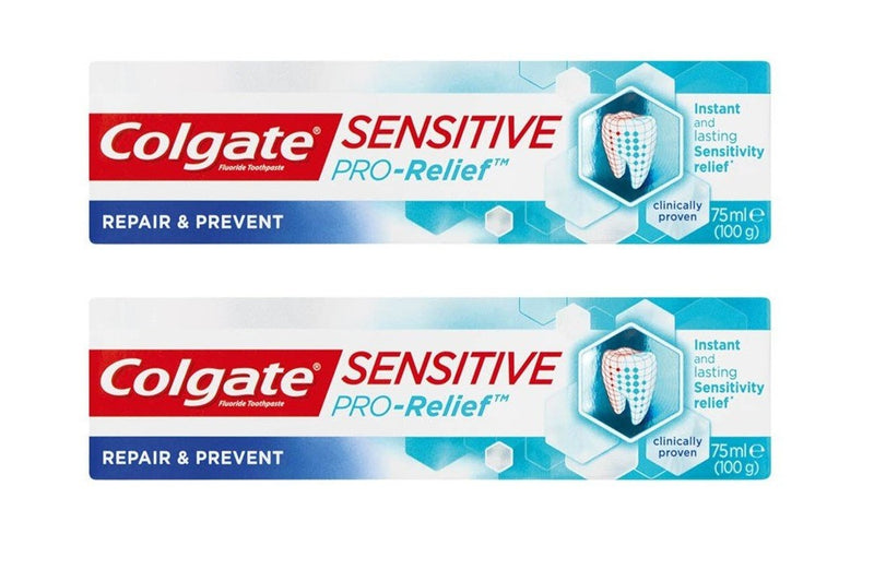 Sensitive Pro-Relief Repair & Prevent Duo Pasta Dentária 2x 75ml com Desconto de 50% na 2ª Embalagem - Farmácia Garcia