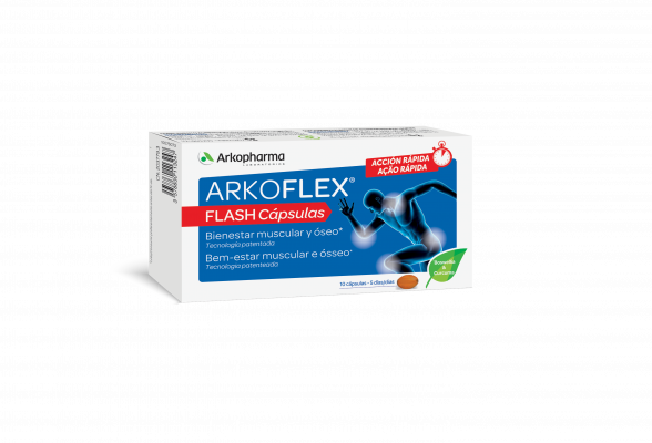 Arkoflex Flash Cápsulas x10 - Farmácia Garcia