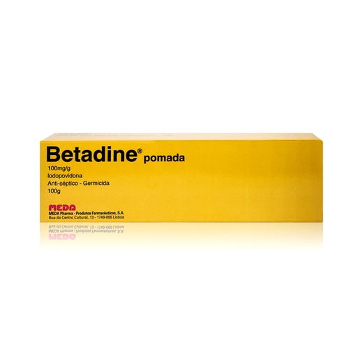 Betadine, 100 mg/g-30 g x 1 pda - Farmácia Garcia