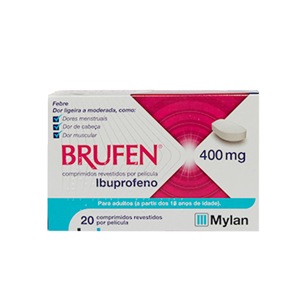 Brufen, 400 mg x 20 comp rev - Farmácia Garcia